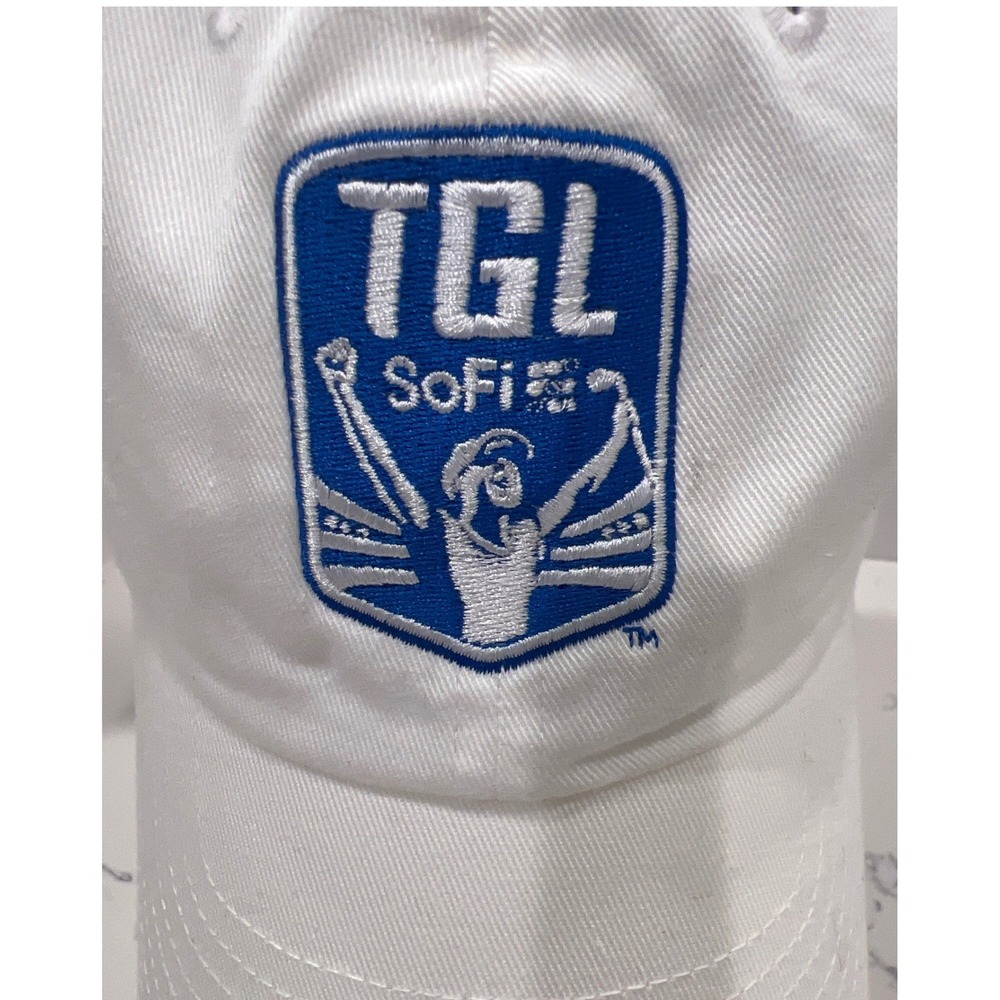 Nike TGL‎ SoFi Golf Hat White Adjustable Strapback Cap M/L Move To Zero NWT